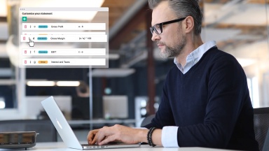 Automated month-end close, more detail and customized views