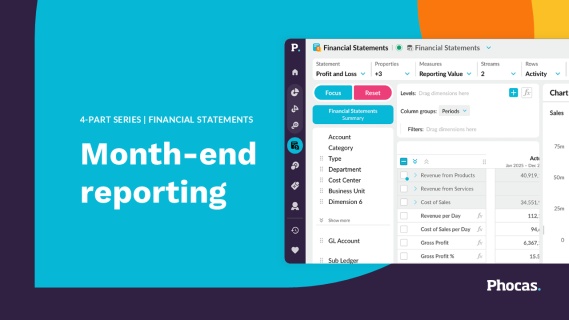 Month-end reporting