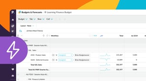 Budgets &amp; Forecasts QuickStart