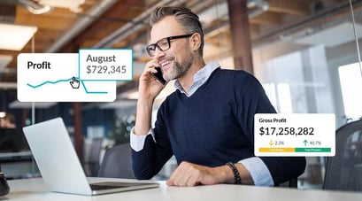 Use profit and loss statement software so your financial data is always up-to-date