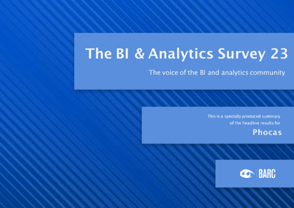 The BI &amp; Analytics Survey 2023, BARC