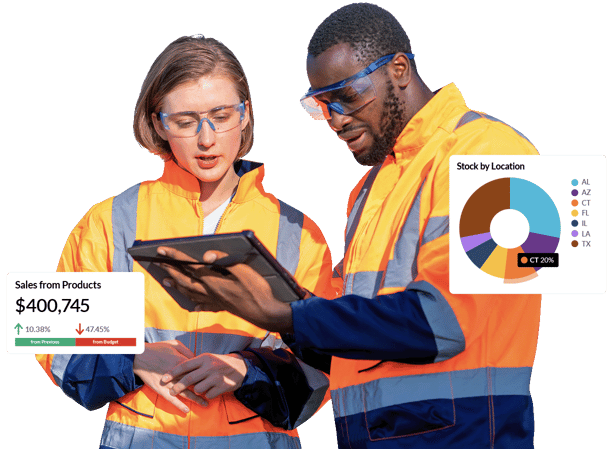 Financial analytics for electrical suppliers