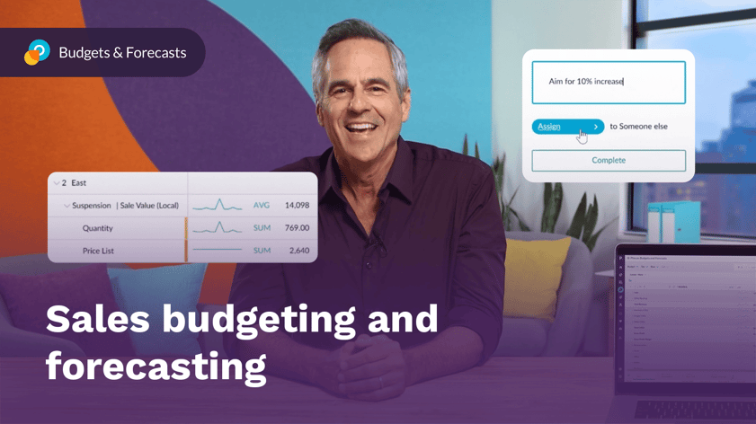 Sales budgeting and forecasting